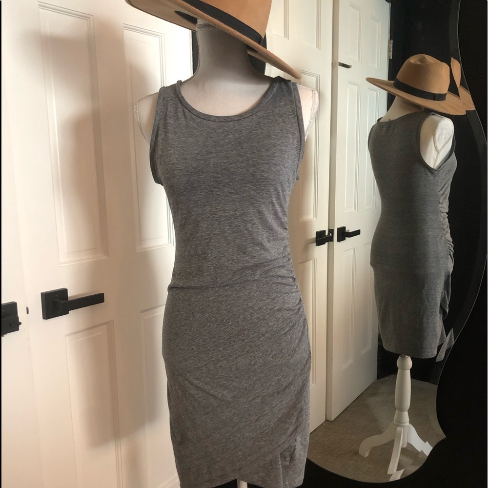 Leith Ruched Body-Con Tank Dress